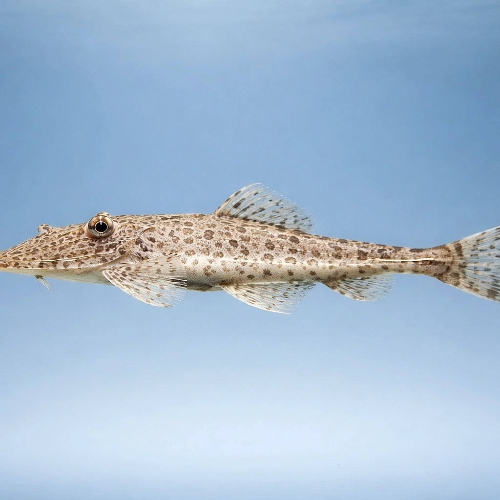 Knobnose Whiptail Catfish — tropical fish for sale UK — AI side clean view