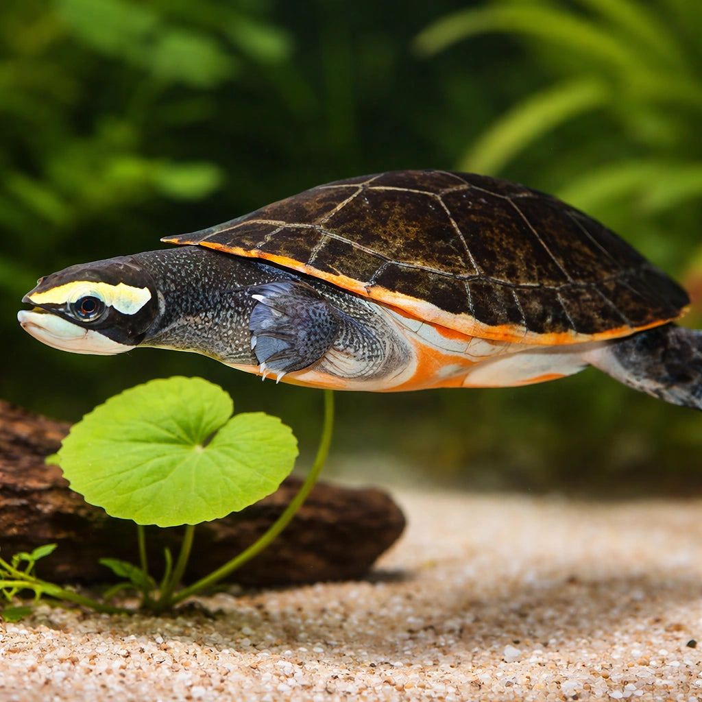 L014 Scobiancistrus aureatus 4 - — tropical fish for sale UK — AI scale plant view