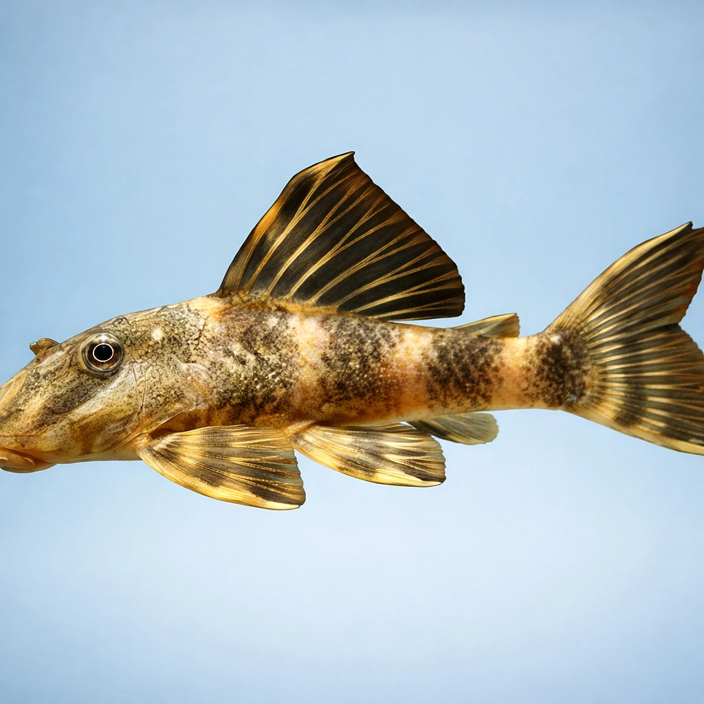 L103 Peckoltia sp. 4 - — tropical fish for sale UK — AI side clean view