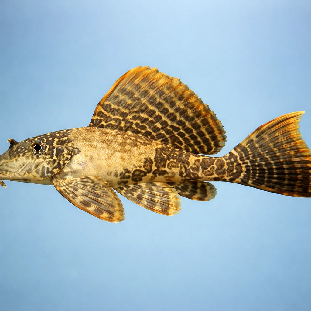 L196 Glyptoperichthys sp. 5 - — tropical fish for sale UK — AI side clean view