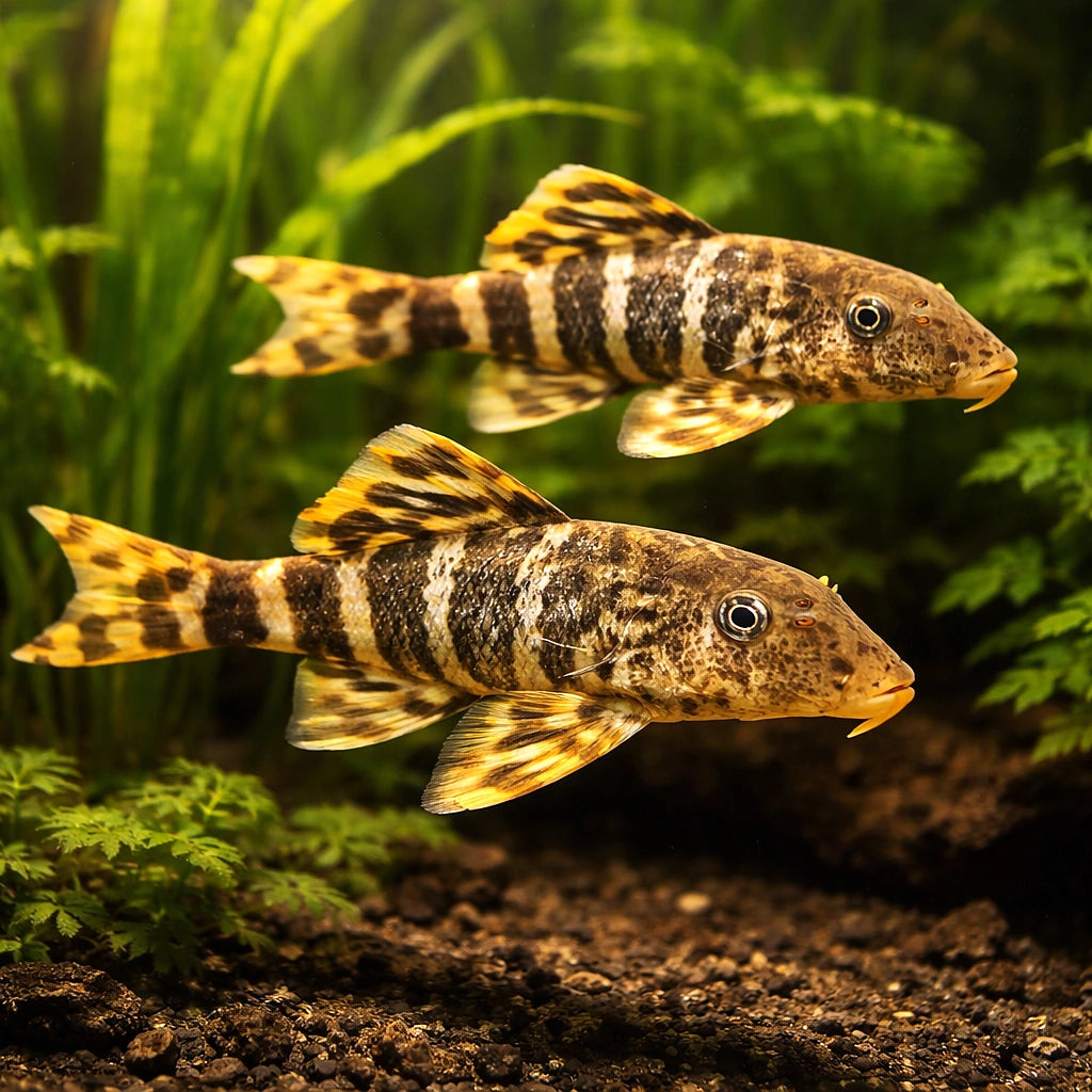 L206 Panagolus sp. — tropical fish for sale UK — AI pair planted view