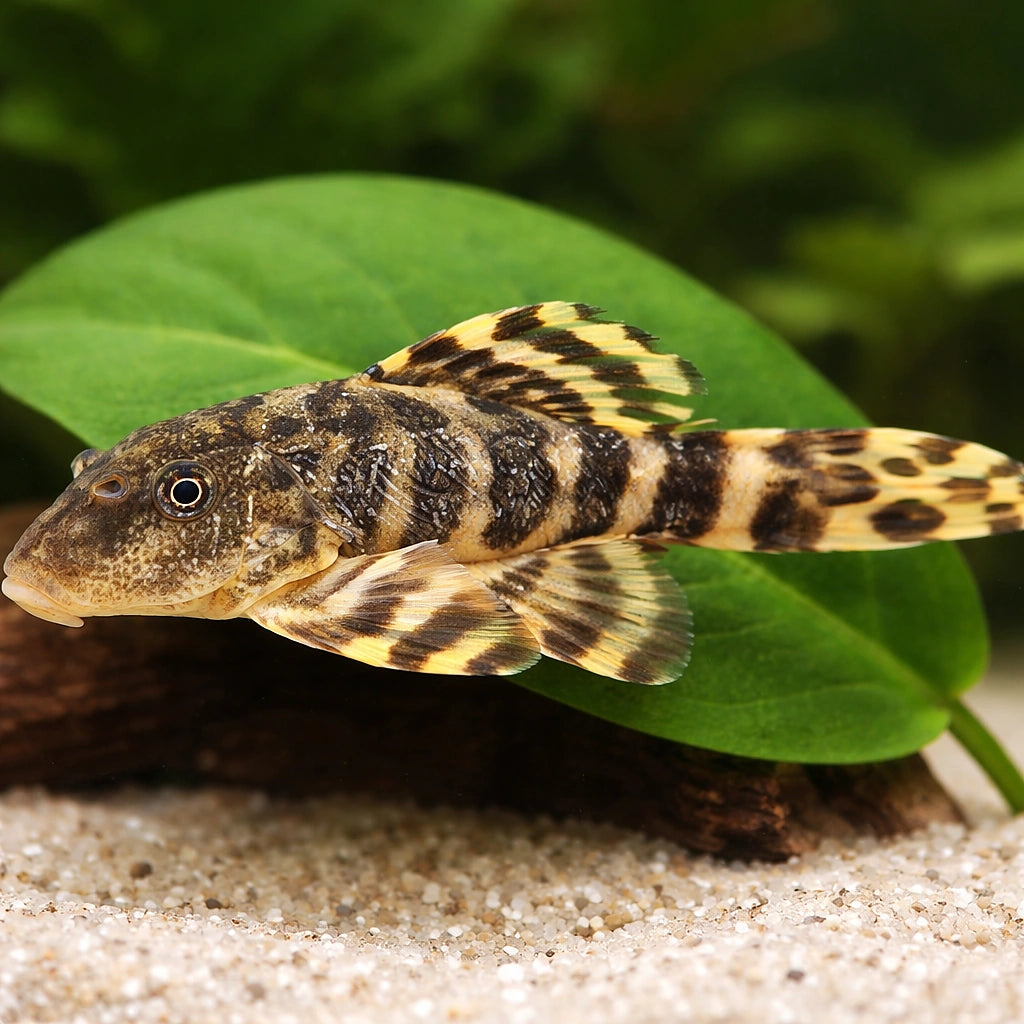 L206 Panagolus sp. — tropical fish for sale UK — AI scale plant view