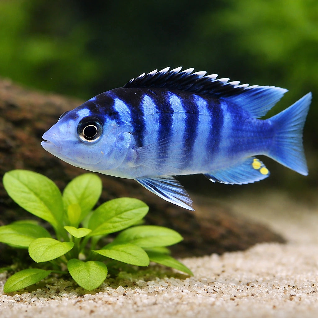 Labidochromis chisumulae 3 - — tropical fish for sale UK — AI scale plant view
