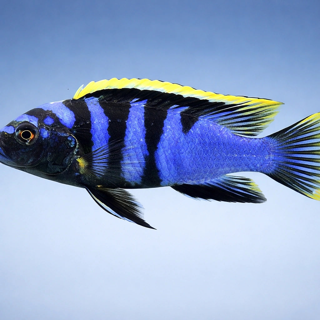 Labidochromis sp. mbamba 3 - — tropical fish for sale UK — AI side clean view