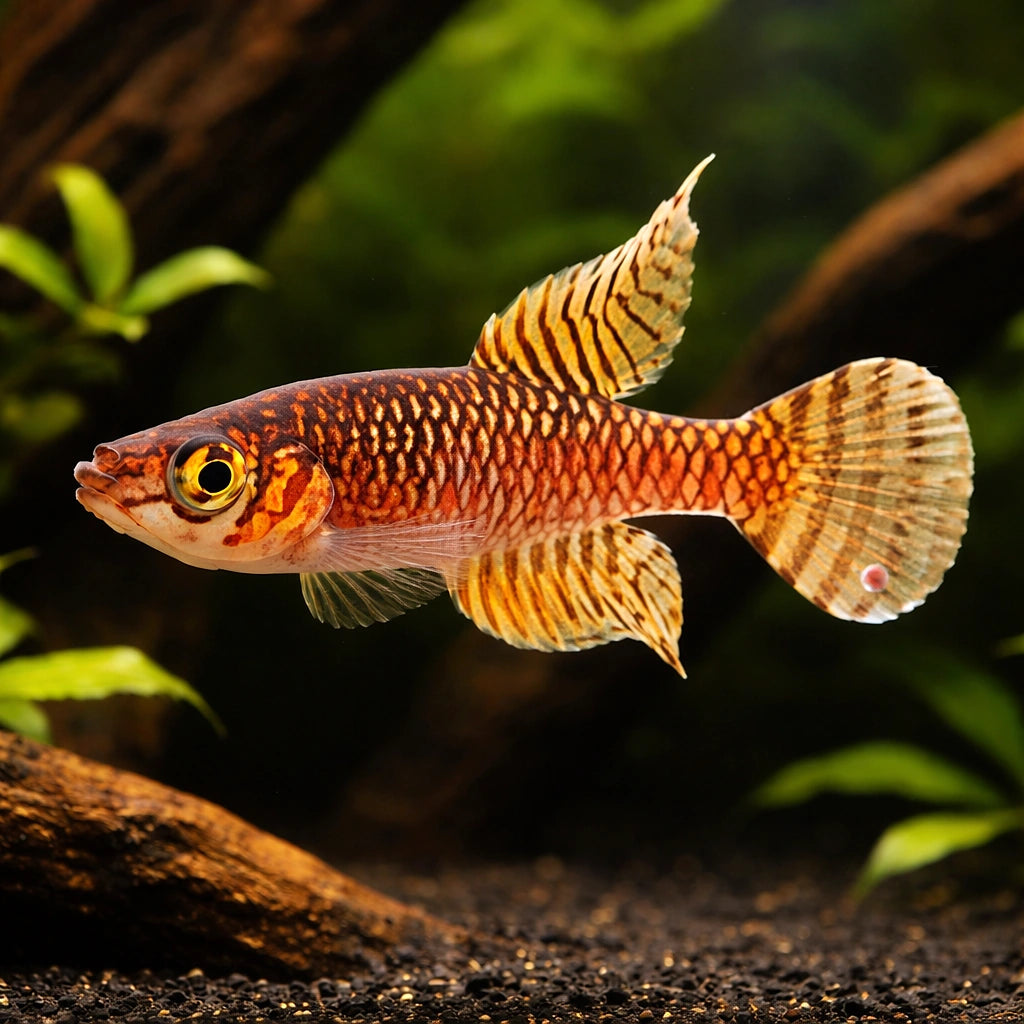 Ladiges' Gaucho — tropical fish for sale UK — AI hero driftwood view