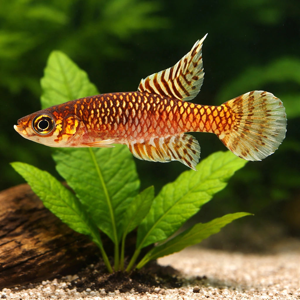 Ladiges' Gaucho — tropical fish for sale UK — AI scale plant view