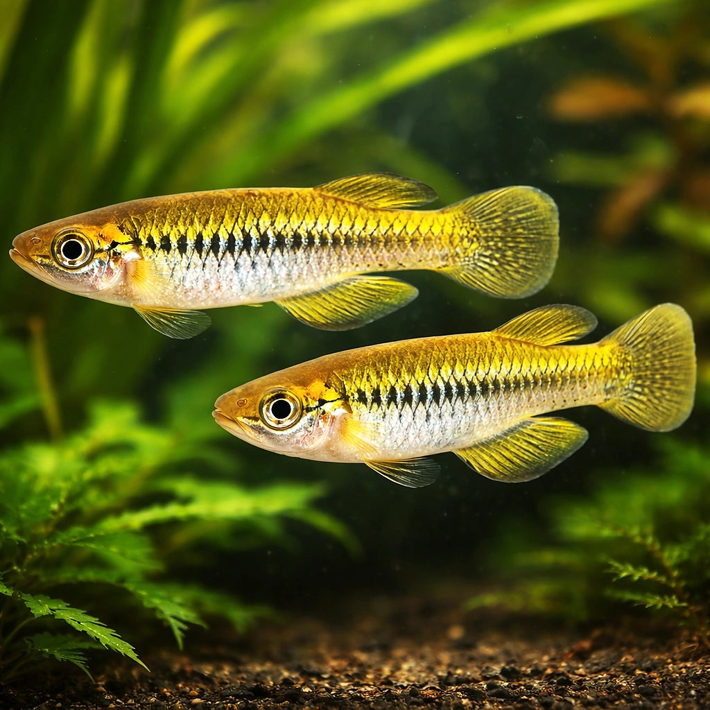 Lake Pampeye Pumilus — tropical fish for sale UK — AI pair planted view