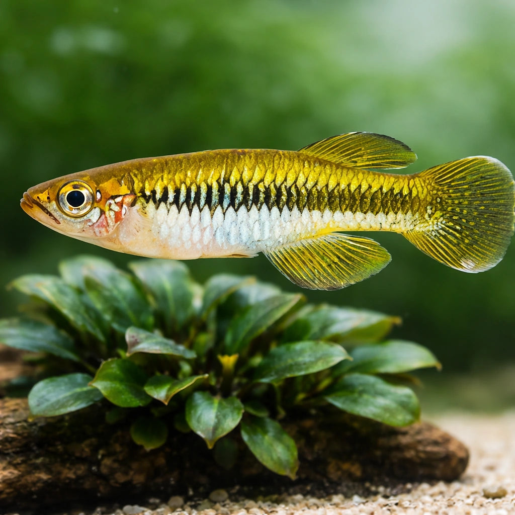 Lake Pampeye Pumilus — tropical fish for sale UK — AI scale plant view