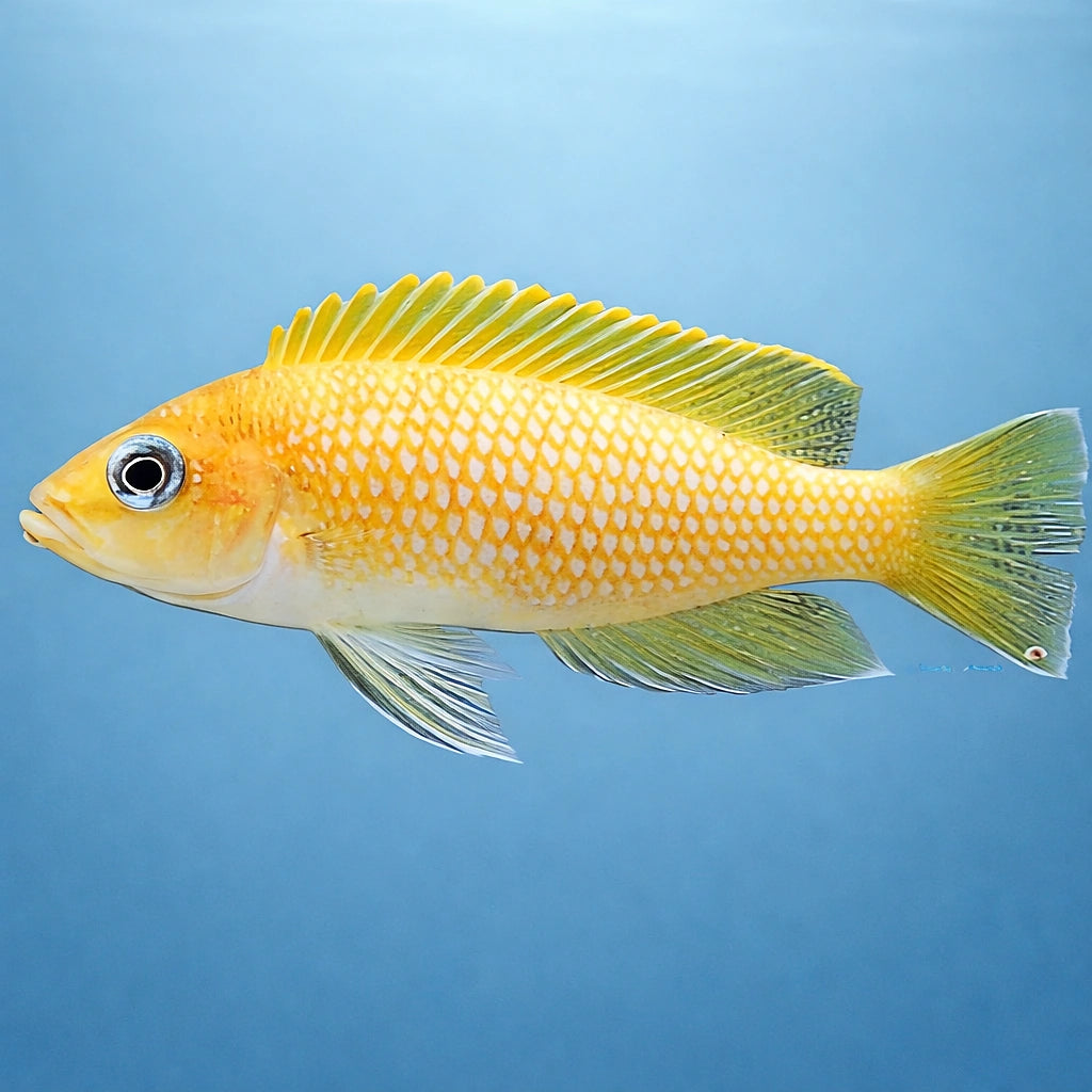 Lamprologus caudopunkt. orange 4 - — tropical fish for sale UK — AI side clean view