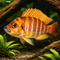 Lamprologus comp. kigoma 4 - — tropical fish for sale UK — AI hero driftwood view