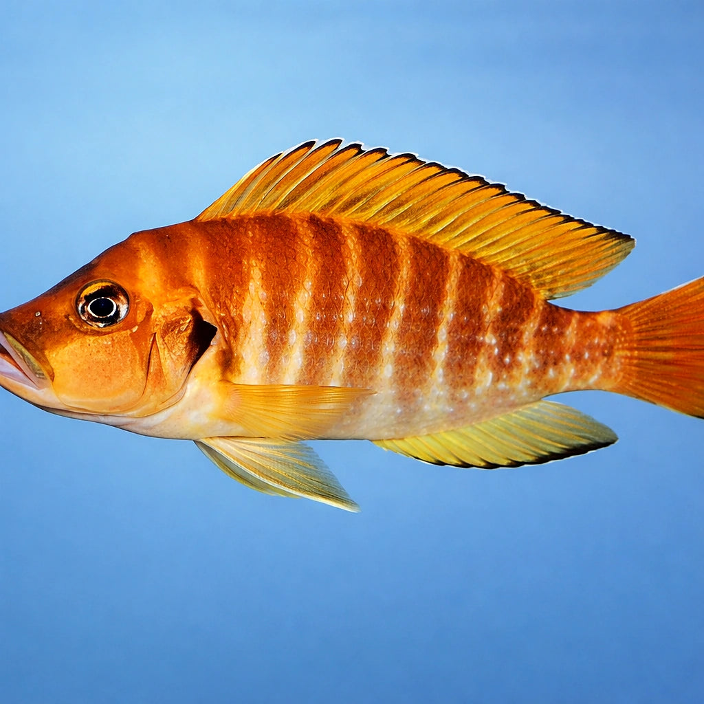 Lamprologus comp. kigoma 4 - — tropical fish for sale UK — AI side clean view