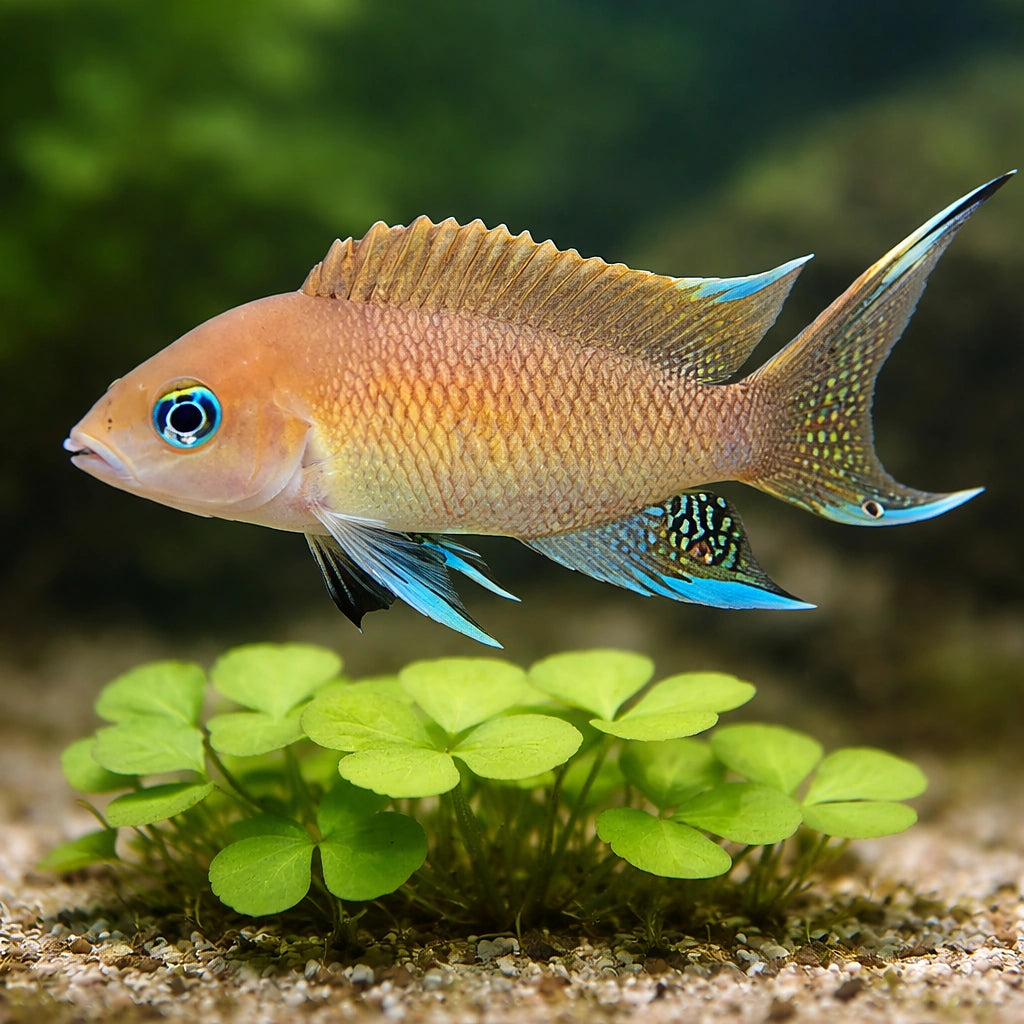 Lamprologus crassus 3,5 - — tropical fish for sale UK — AI scale plant view