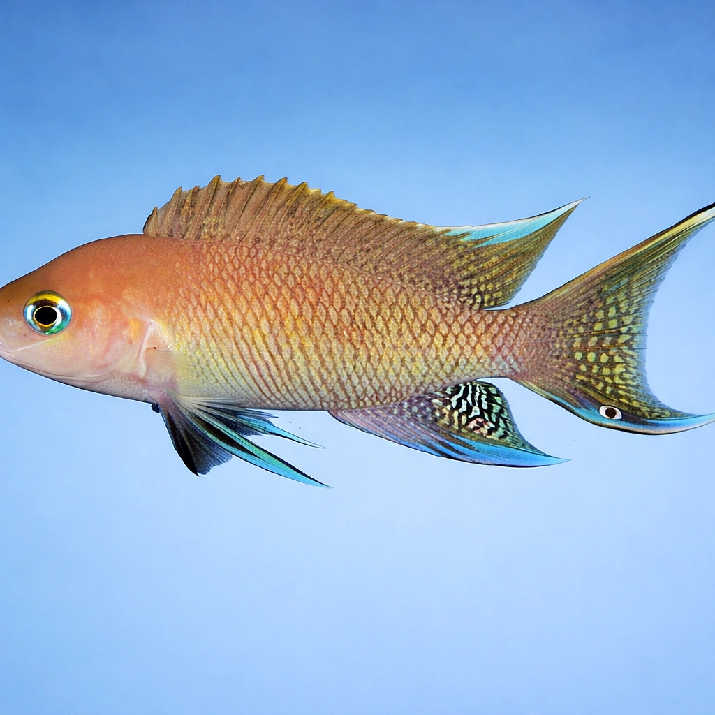 Lamprologus crassus 3,5 - — tropical fish for sale UK — AI side clean view