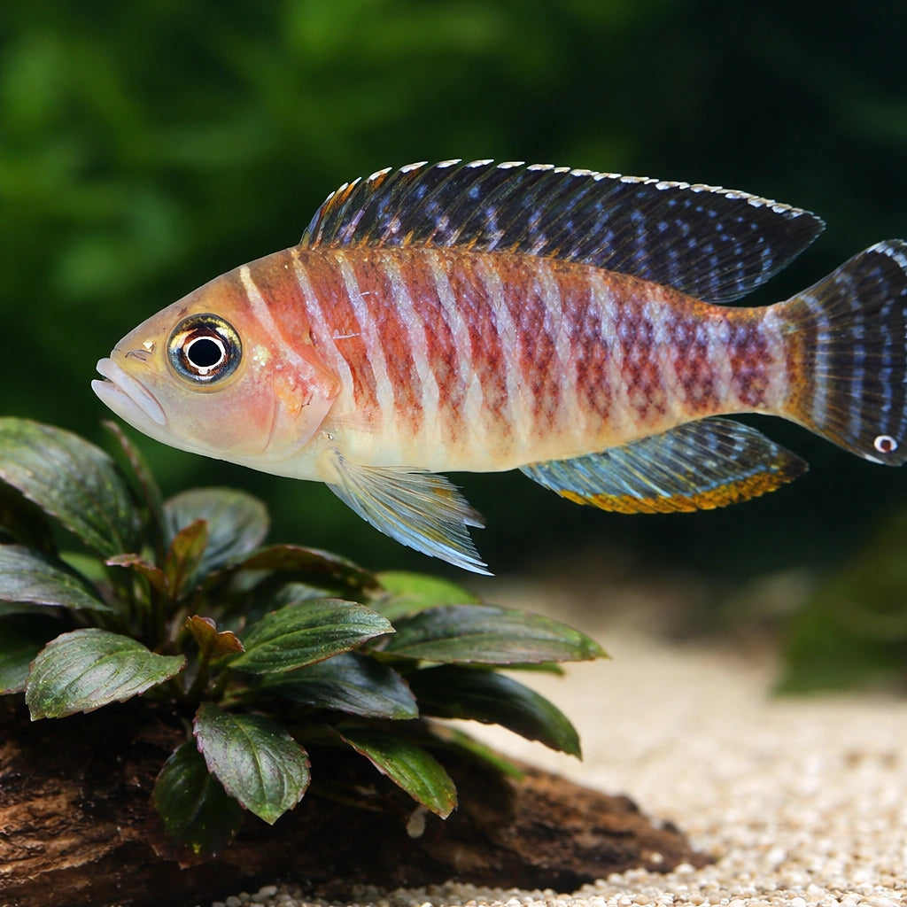 Lamprologus similis 2,5 - — tropical fish for sale UK — AI scale plant view