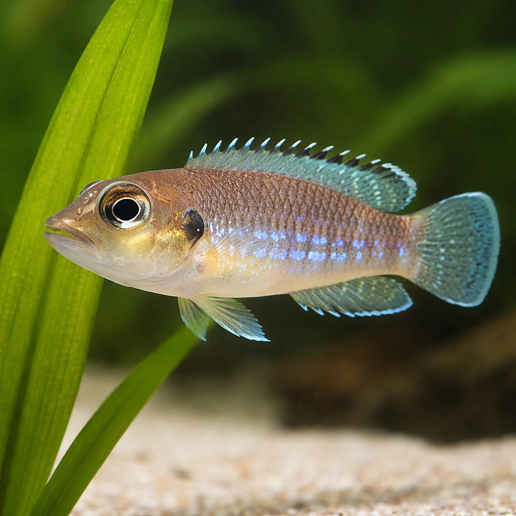 Lamprologus speciosus 2,5 - — tropical fish for sale UK — AI scale plant view
