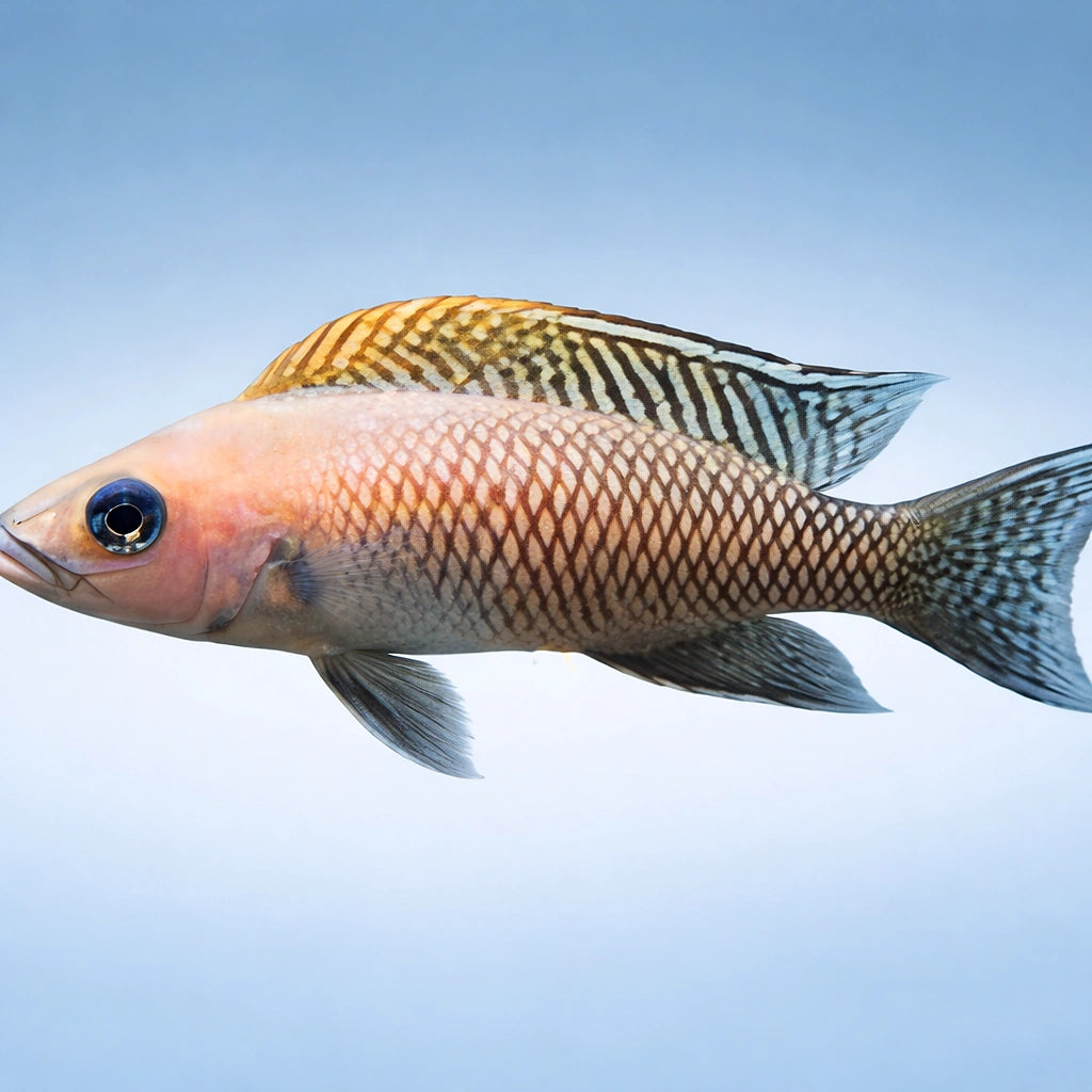 Lamprologus walteri 4 - 4, — tropical fish for sale UK — AI side clean view