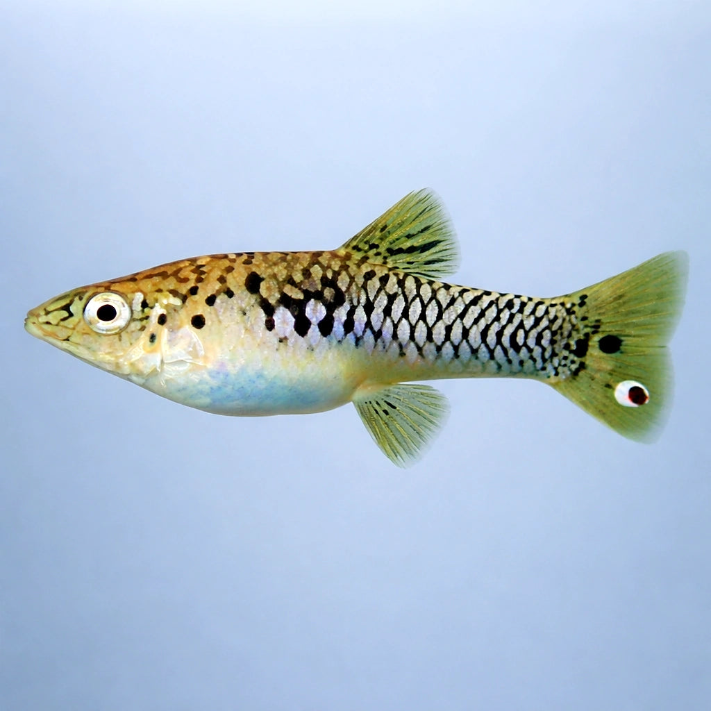 Limia vittata wild 3 - — tropical fish for sale UK — AI side clean view