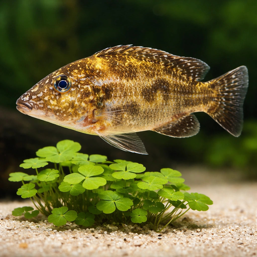 Linn's Haplochromis, Elepha — tropical fish for sale UK — AI scale plant view