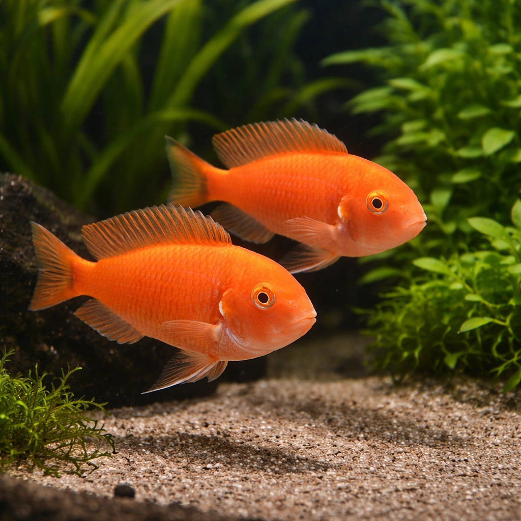 Chipimbi Albino Blunthead Cichlid - UK (Tropheus moorii) — Rare Chipimbi Albino Blunthead Cichlid for sale, a striking…