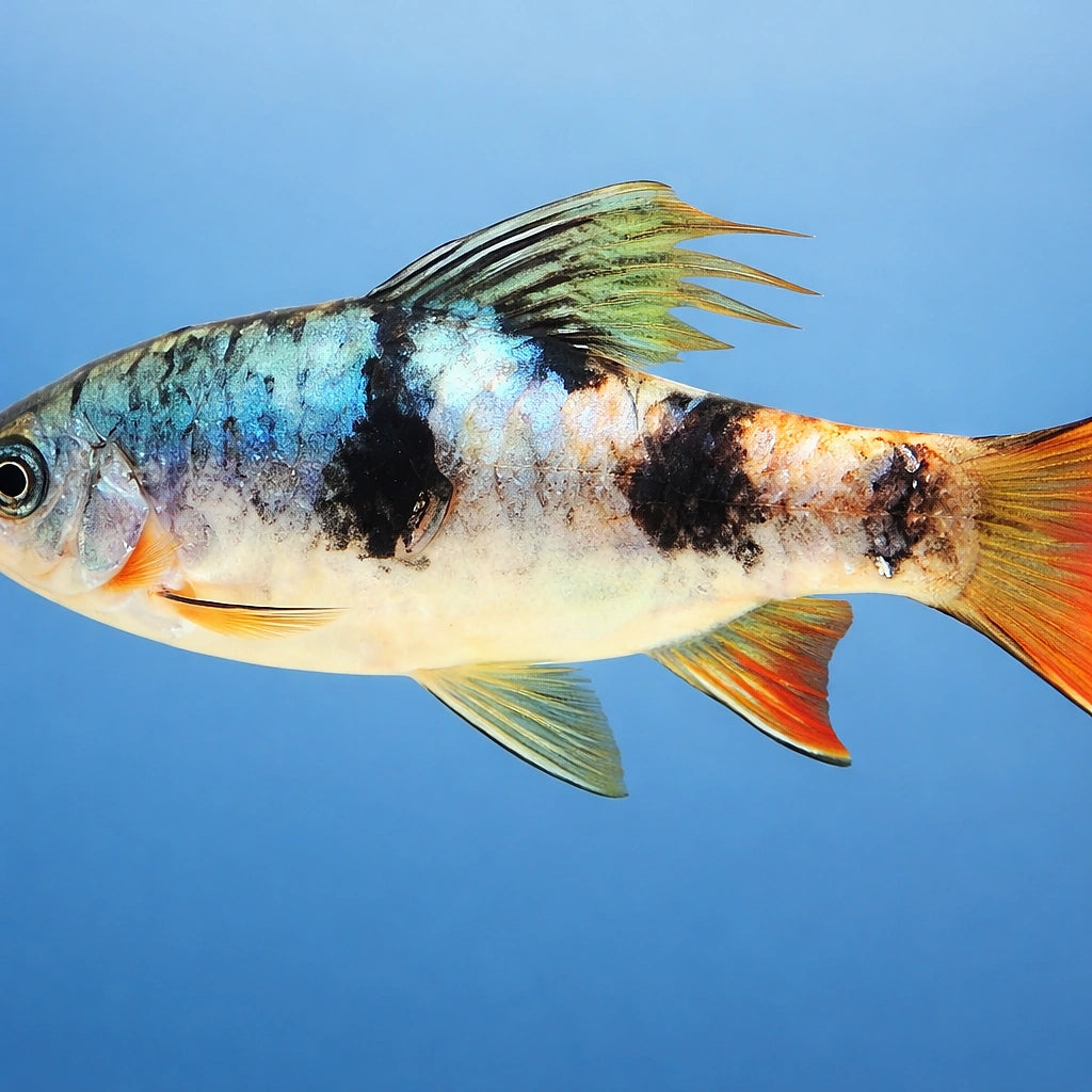 Longfin Barb — tropical fish for sale UK — AI side clean view