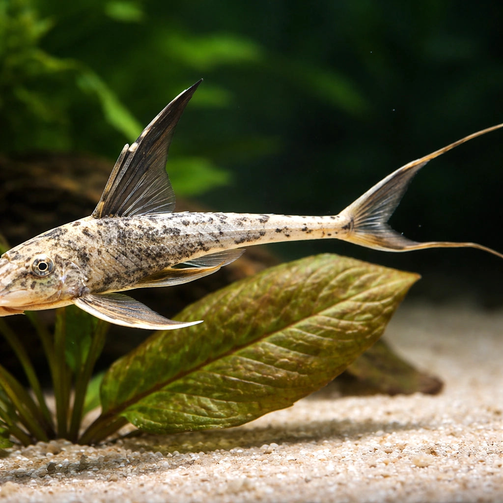 Loricaria royal sp. 8 - — tropical fish for sale UK — AI scale plant view