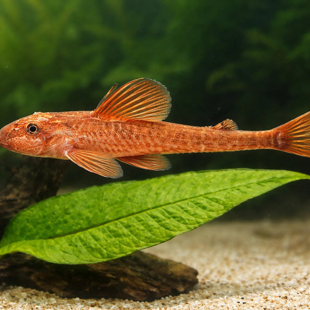 Loricaria sp. schocko 6 - — tropical fish for sale UK — AI scale plant view