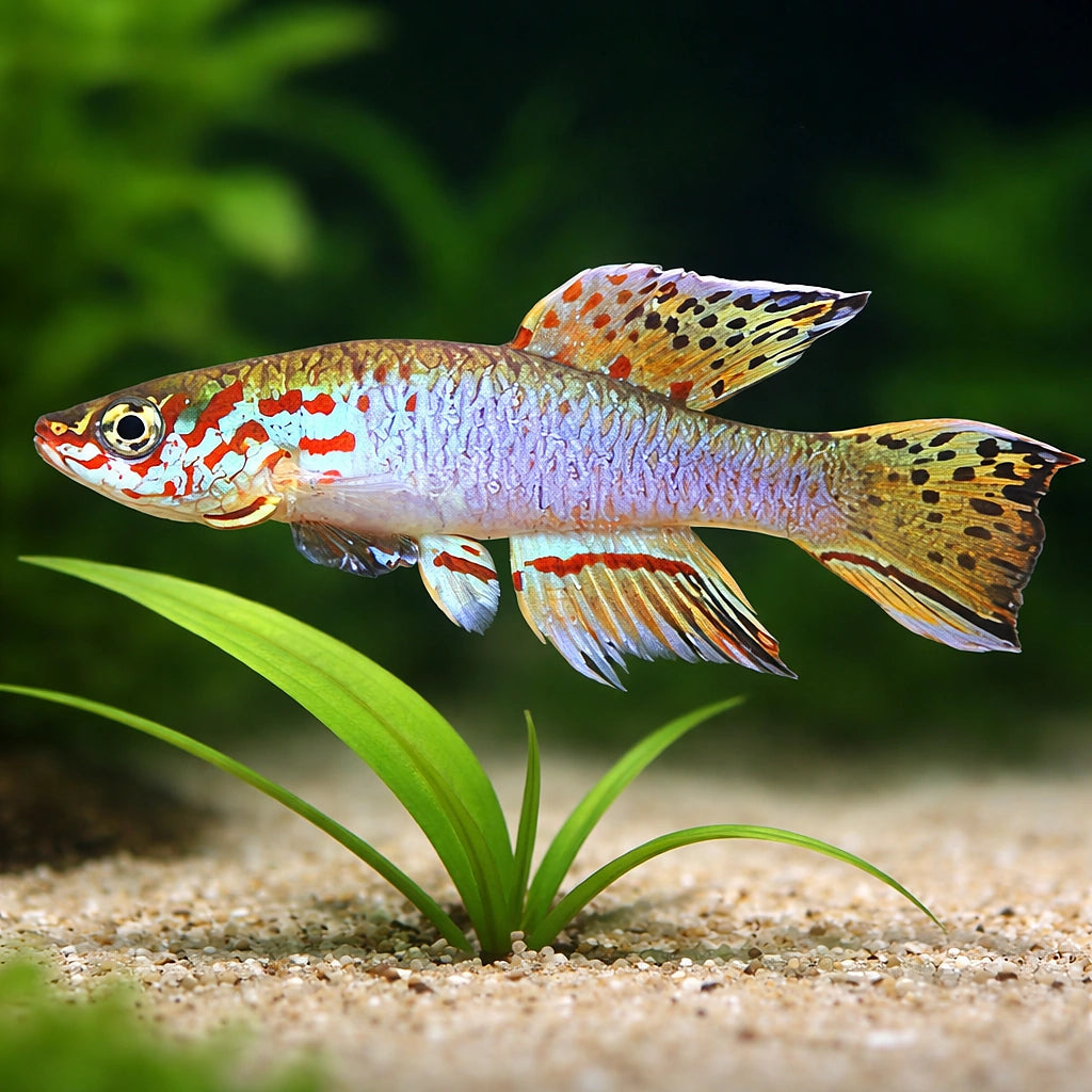 Lyretail from Togo — tropical fish for sale UK — AI scale plant view