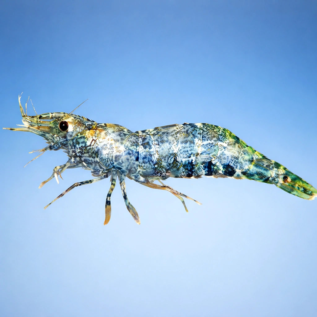 Macrobranchium banjarae — tropical fish for sale UK — AI side clean view