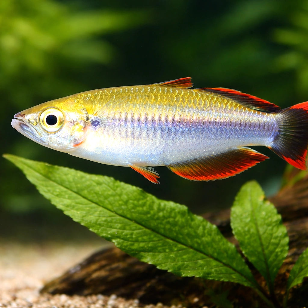 Madagascar Rainbow — tropical fish for sale UK — AI scale plant view
