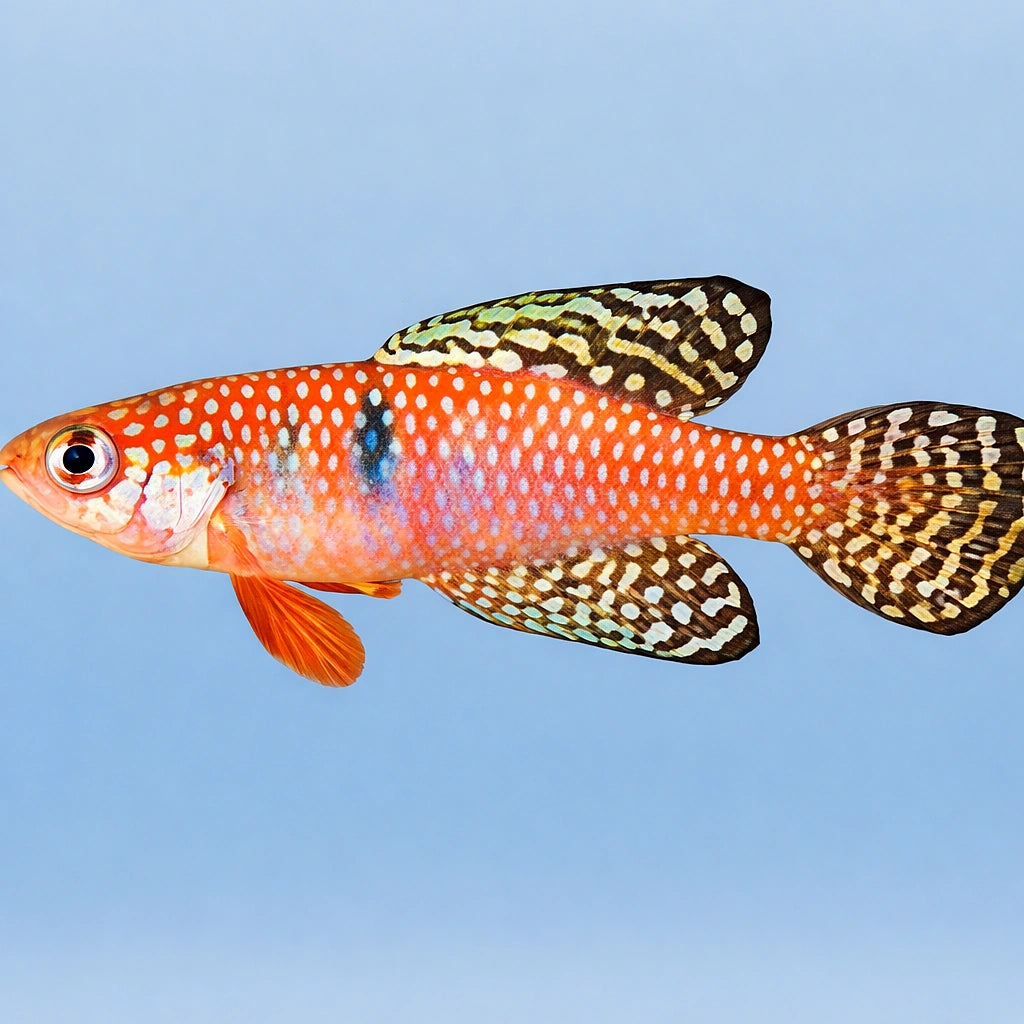 Magnificius Pearl Fish — tropical fish for sale UK — AI side clean view