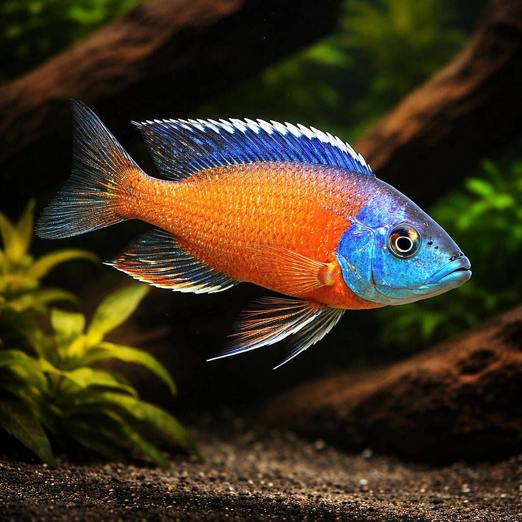Malawi Medium (Malawi cichlid mixed) - Cichlid Fish for Sale UK — AI hero driftwood view
