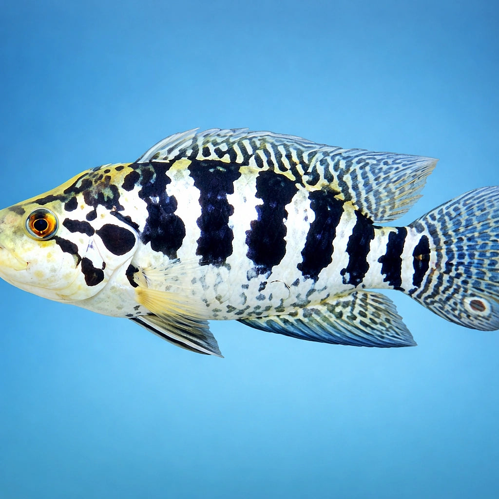 Managua Cichlid — tropical fish for sale UK — AI side clean view