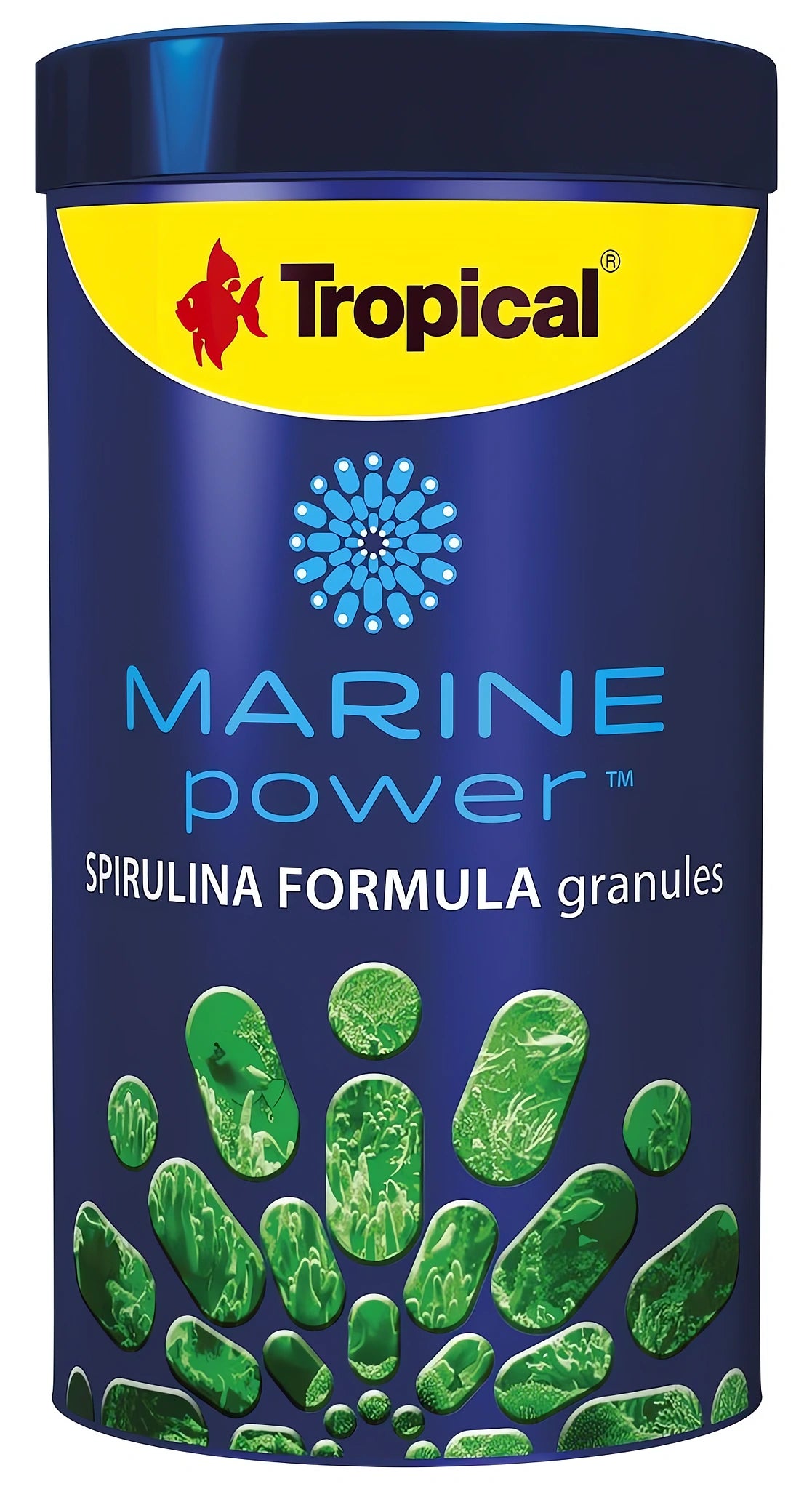 Marine Power Spirulina Granules - UK — Dried Food Tropical