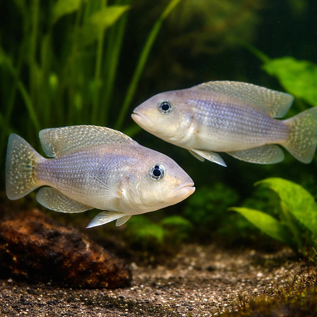 Meeli Shelldweller — tropical fish for sale UK — AI pair planted view