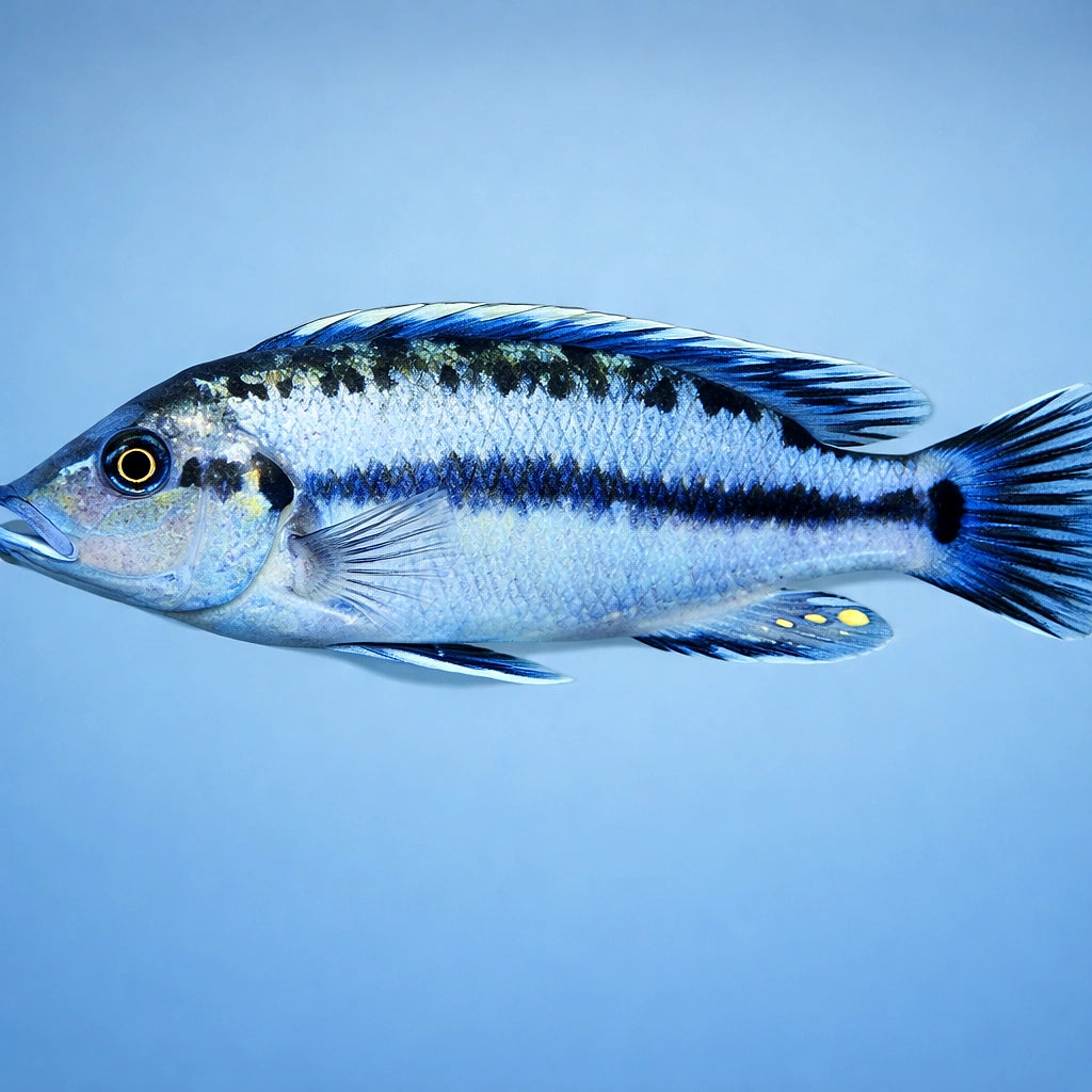 Melanochromis lepidofage 4 - — tropical fish for sale UK — AI side clean view