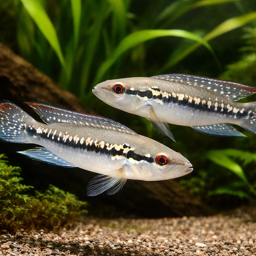 Menezesi — tropical fish for sale UK — AI pair planted view