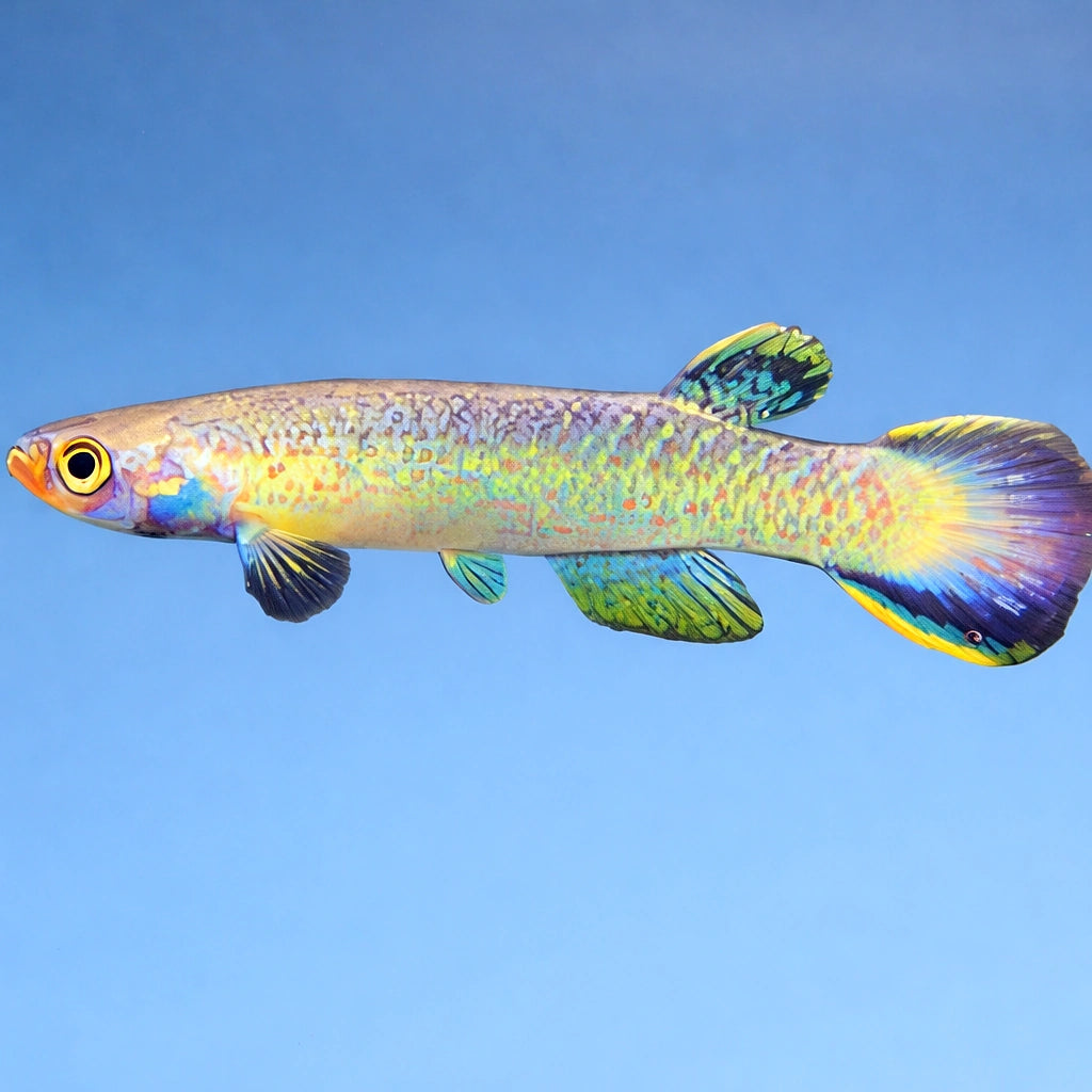 Mexico Rivulus — tropical fish for sale UK — AI side clean view