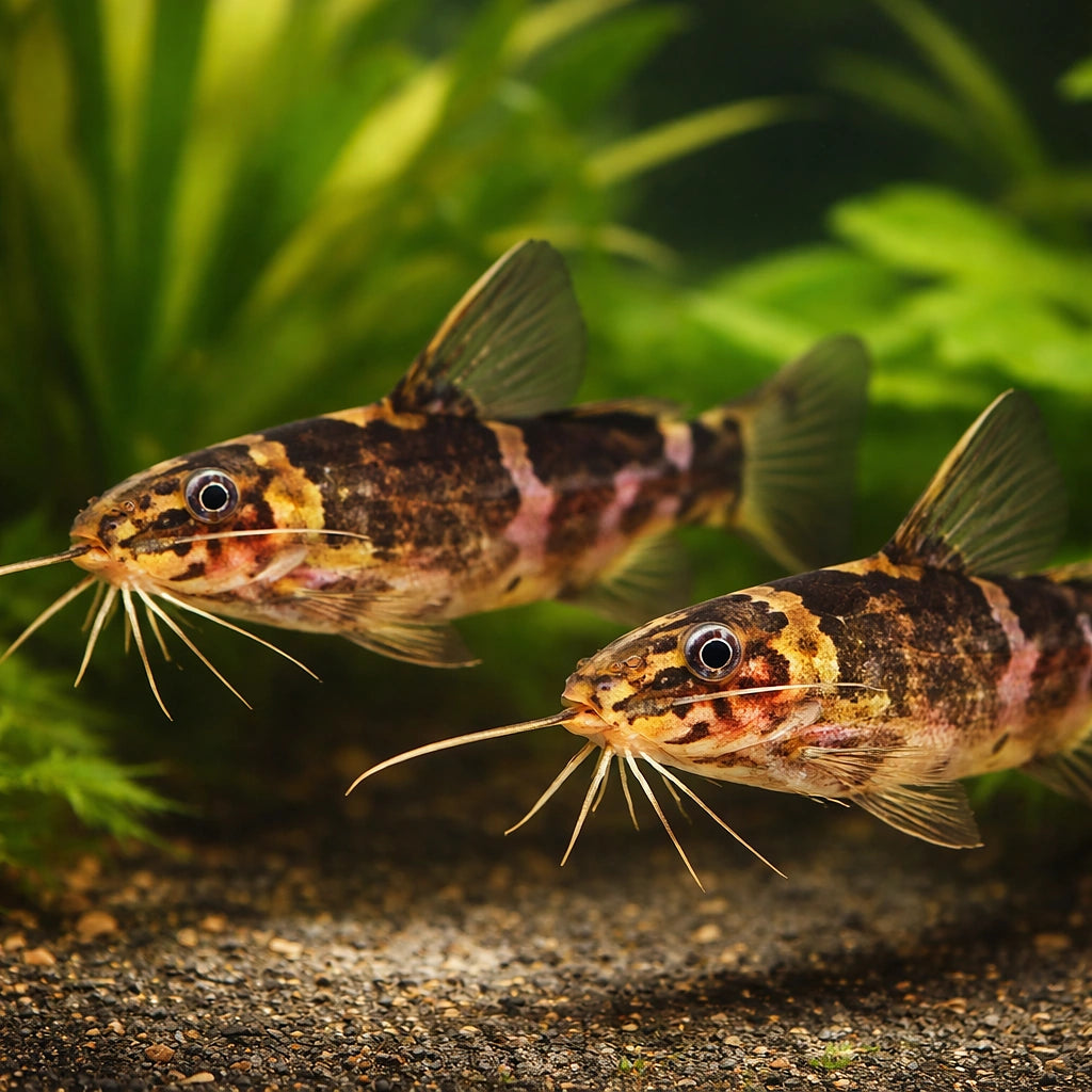 Microsynodontis batesii 1 - — tropical fish for sale UK — AI pair planted view