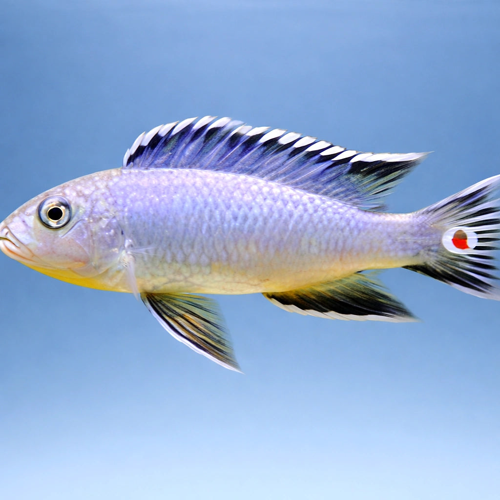 Mikrochromis zebroides 4 - — tropical fish for sale UK — AI side clean view