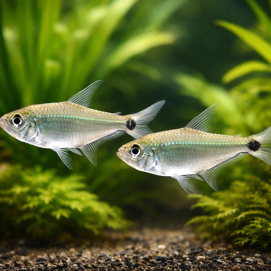 Moenkhausia Costae Tetra - Perfect for UK Aquariums — tropical fish for sale UK — AI pair planted view