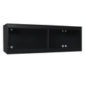 Monkfield black flat-front vivarium 61x46x91 cm reptile enclosure