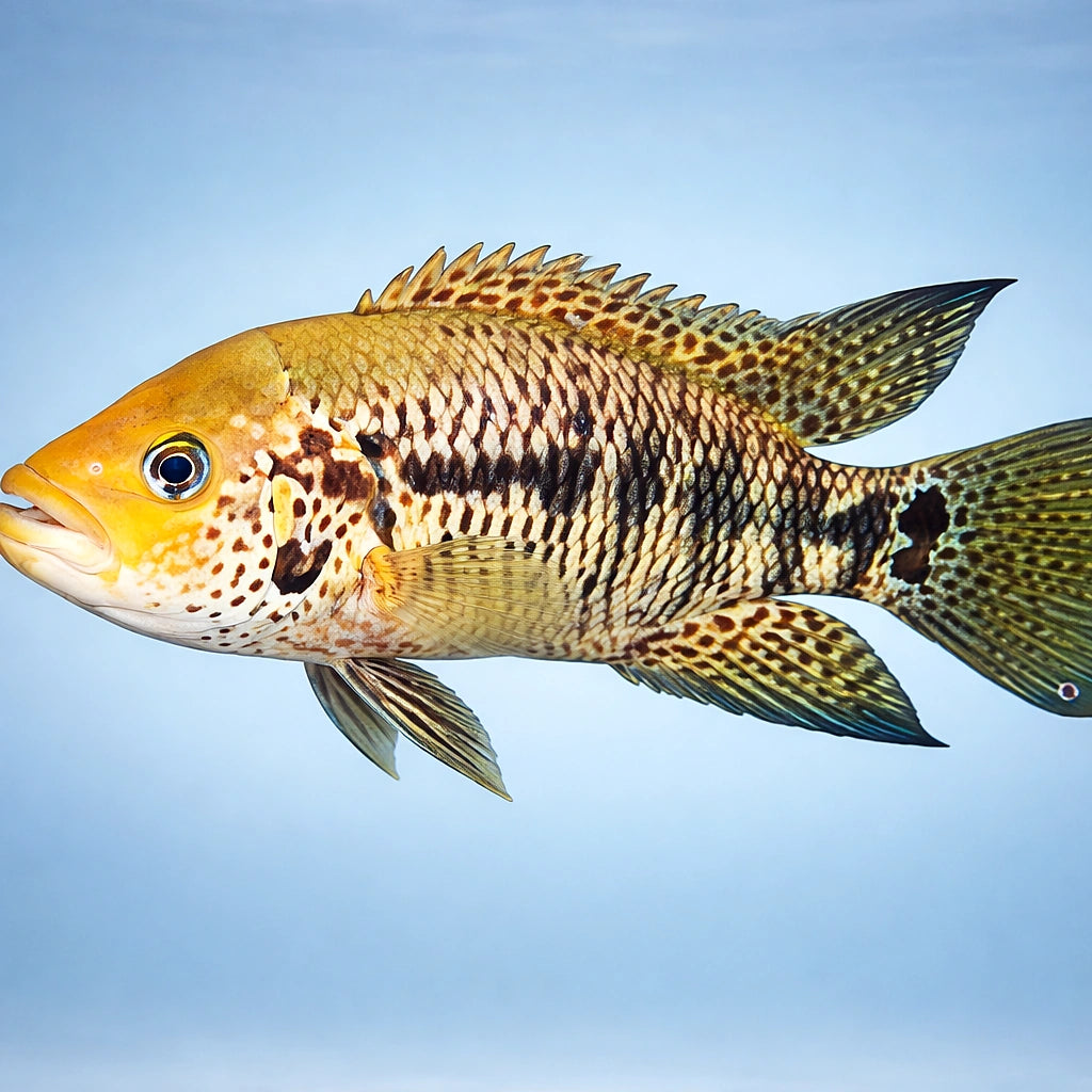 Motaguense Cichlid — tropical fish for sale UK — AI side clean view