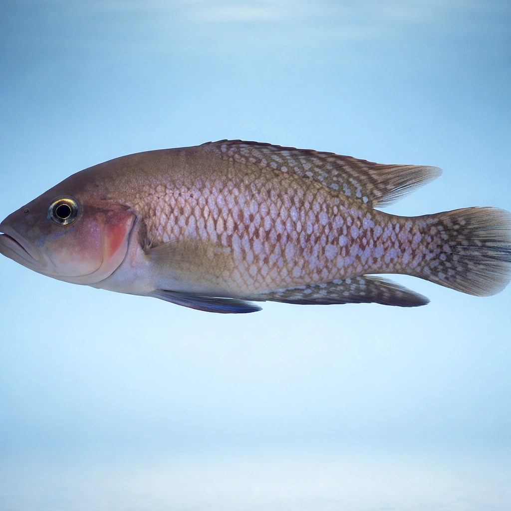 Mottly Lamprologus — tropical fish for sale UK — AI side clean view