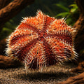 Multicolor Sea Urchin — tropical fish for sale UK — AI hero driftwood view