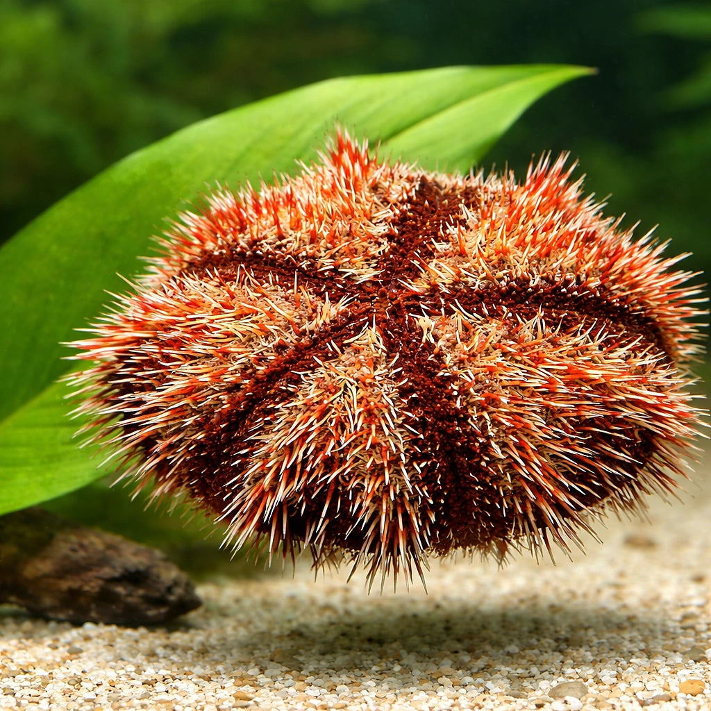 Multicolor Sea Urchin — tropical fish for sale UK — AI scale plant view