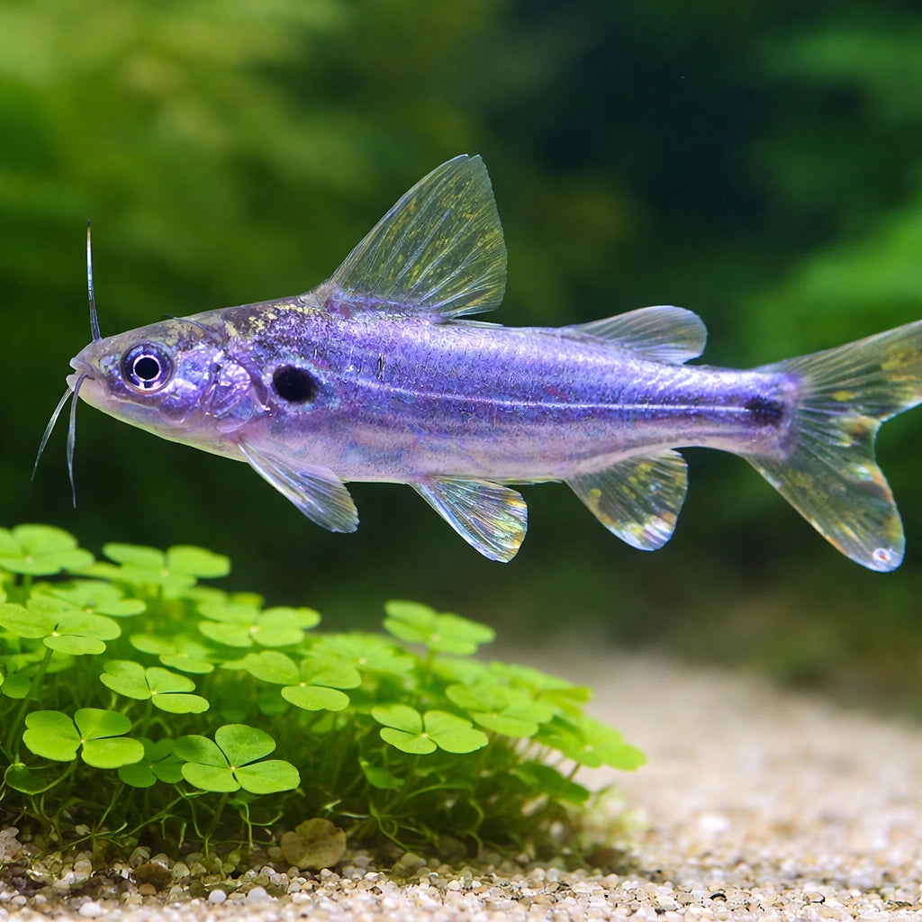 Mystus spec. 5 - — tropical fish for sale UK — AI scale plant view