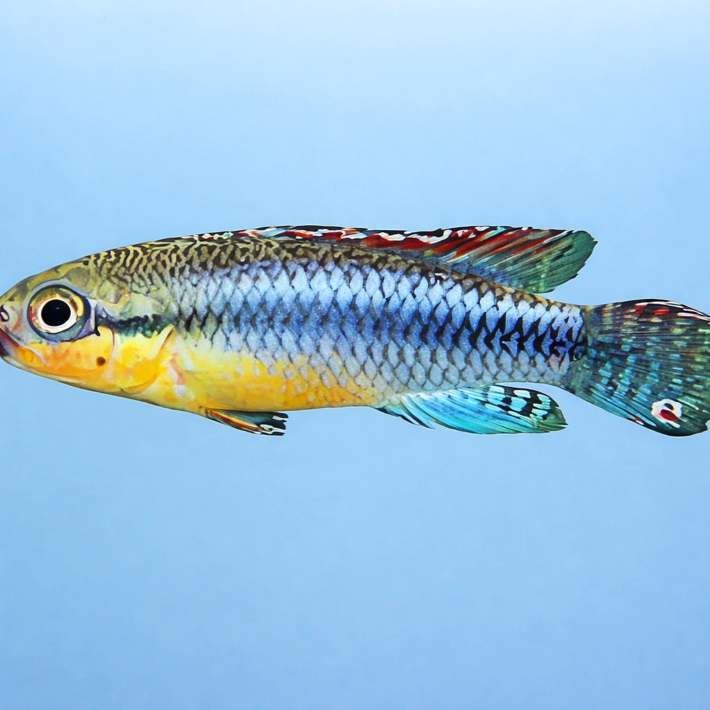 Nanochromis dimidiatus 3 - — tropical fish for sale UK — AI side clean view