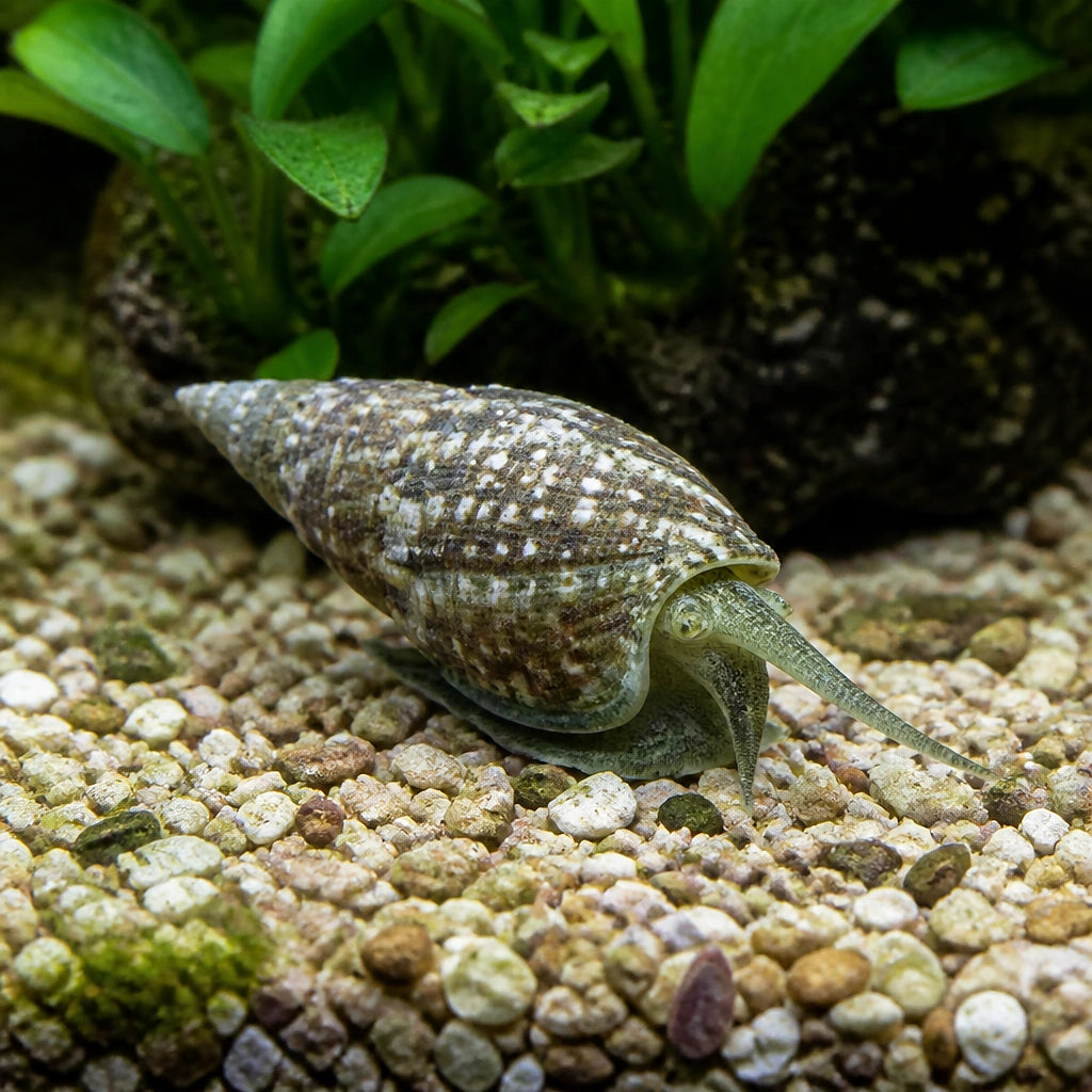 Nassarius sp. S — tropical fish for sale UK — AI natural aquarium view