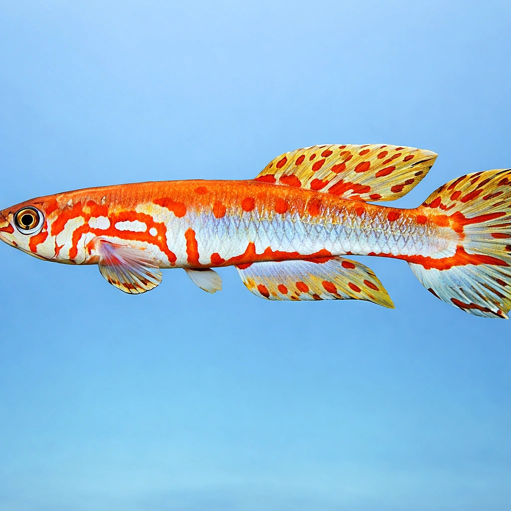 Ndian Killie, Red-Tail Killie — tropical fish for sale UK — AI side clean view