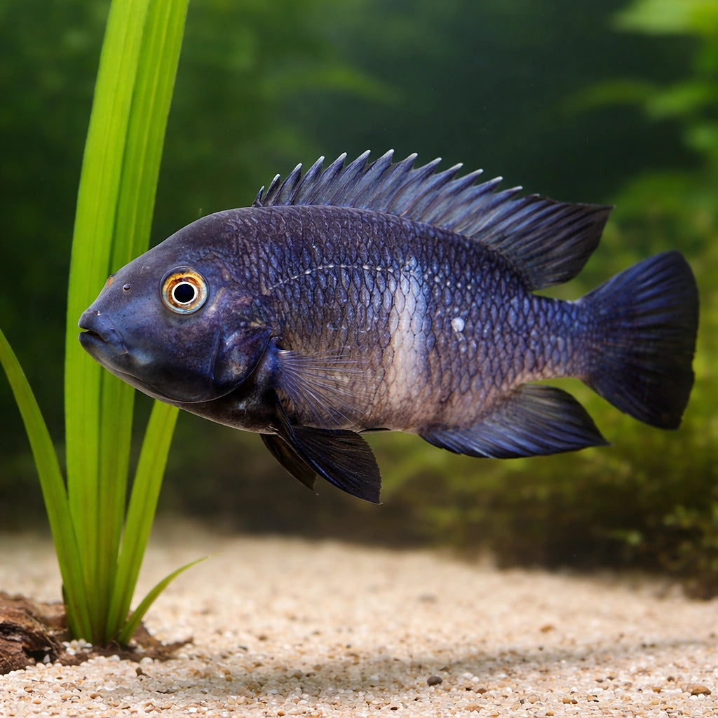 Neetroplus Cichlid, Little — tropical fish for sale UK — AI scale plant view